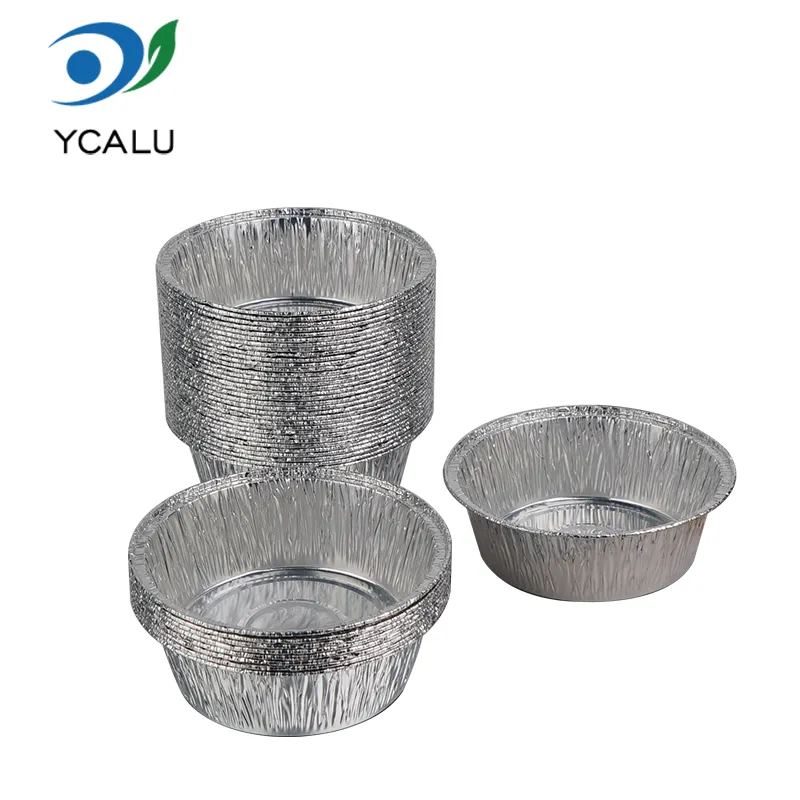 Babak cilik baking Silver Aluminium Foil Wadah
