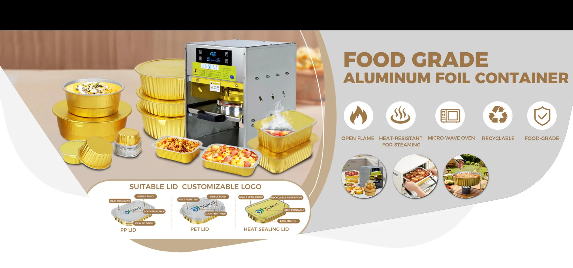 Produsen Wadah Aluminium Foil Smoothwall
