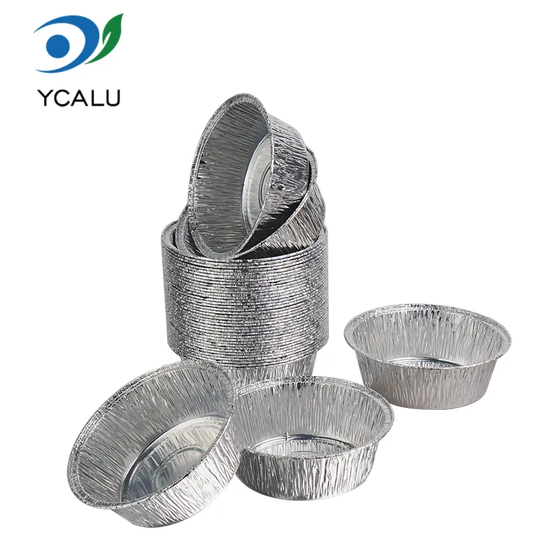Babak cilik baking Silver Aluminium Foil Wadah
