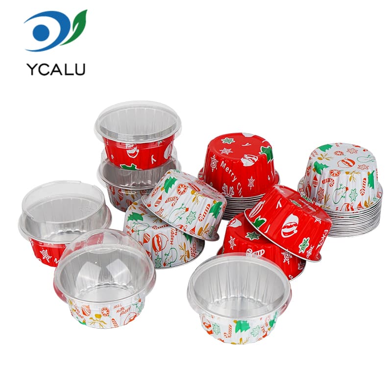 Natal Custom Printed Aluminium Foil Baking Cup