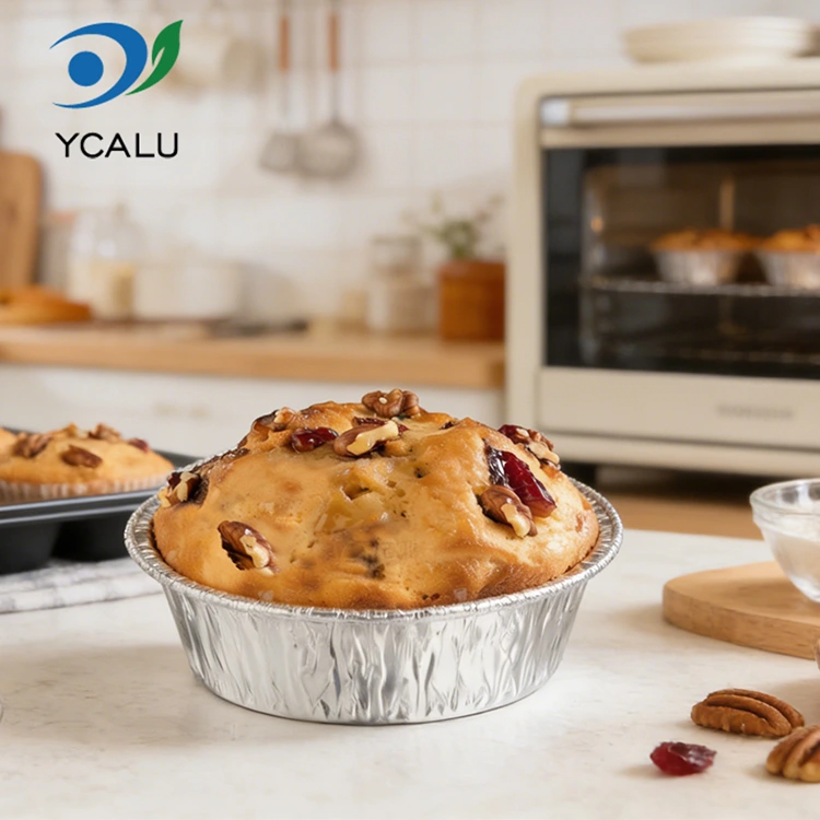 Baking Air Fryer Silver Aluminium Foil Wadah Panganan