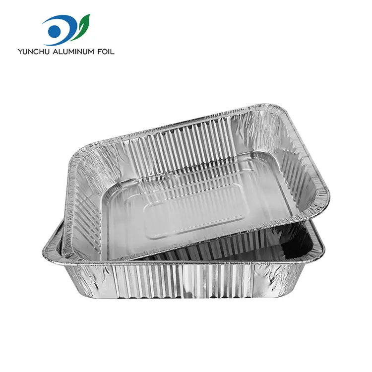 Kontaner Barbecue Takeaway Perak Aluminium Silver