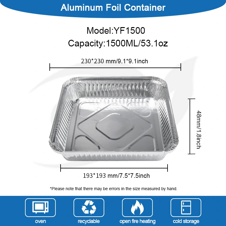 Kontaner Bbq Bbq sing bisa digunakake ing kontaner foil aluminium