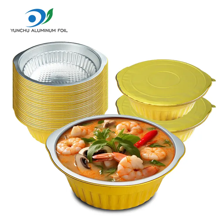 Kontaner Foil Aluminium Putaran Putaran Aluminium