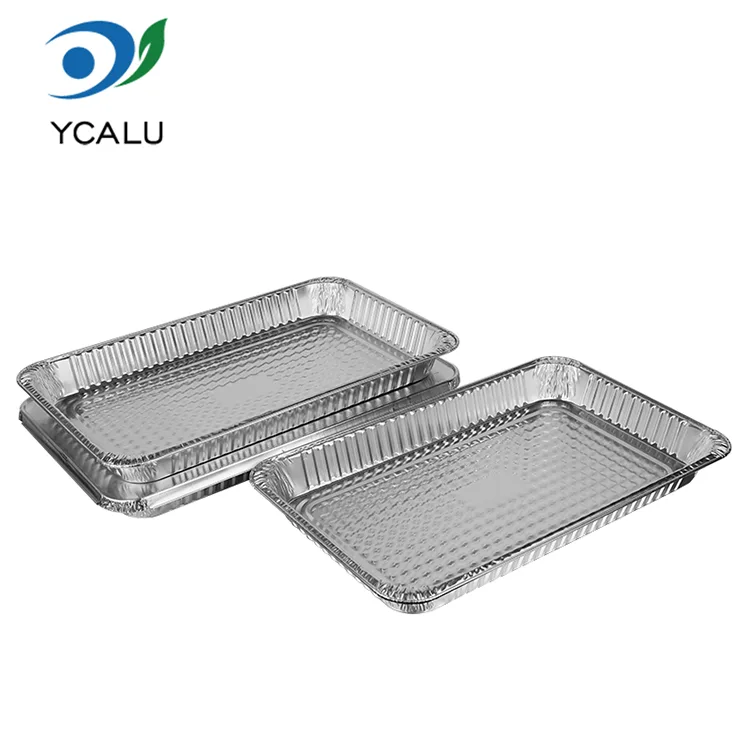 Kontainer Panganan Aluminium Foil Silver Aluminium Foil