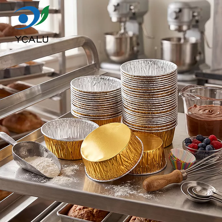 Wadah Panganan Aluminium Foil Perak sing bisa dibuang Wadah Panganan Aluminium Foil Perak sing bisa dibuang