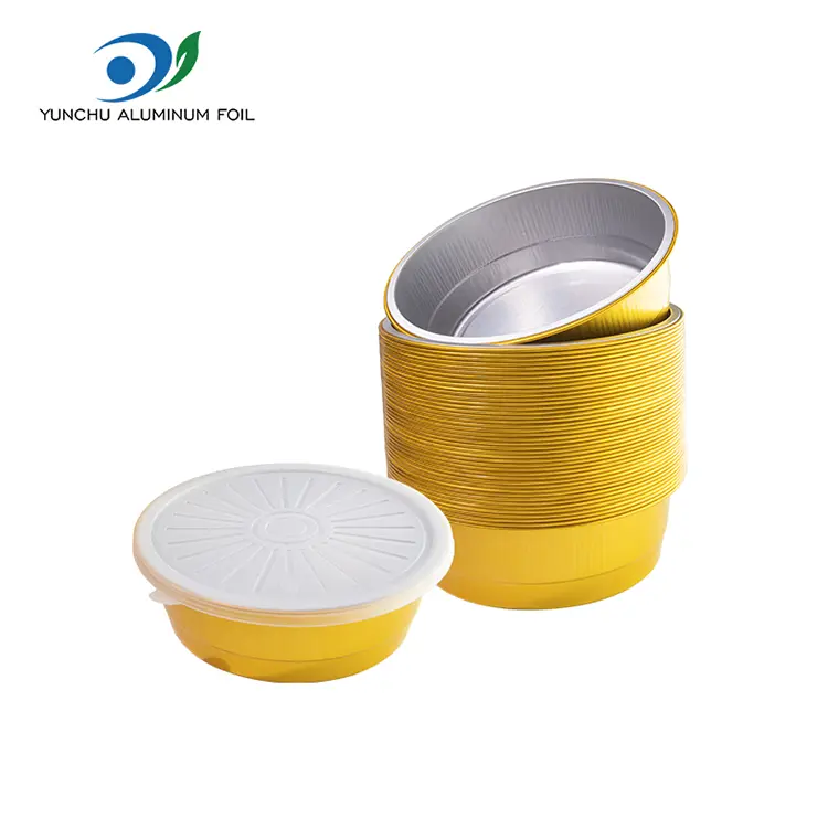 Kontainer Foil Aluminium Pintu Emas Emasitable