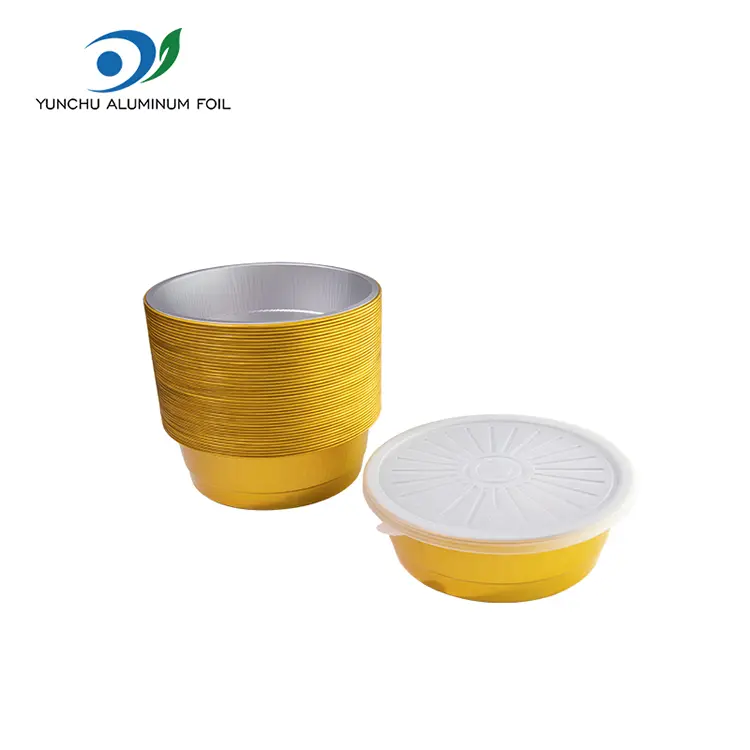 Kontainer Foil Aluminium Pintu Emas Emasitable