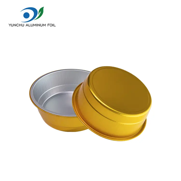 Kontainer Foil Aluminium Pintu Emas Emasitable