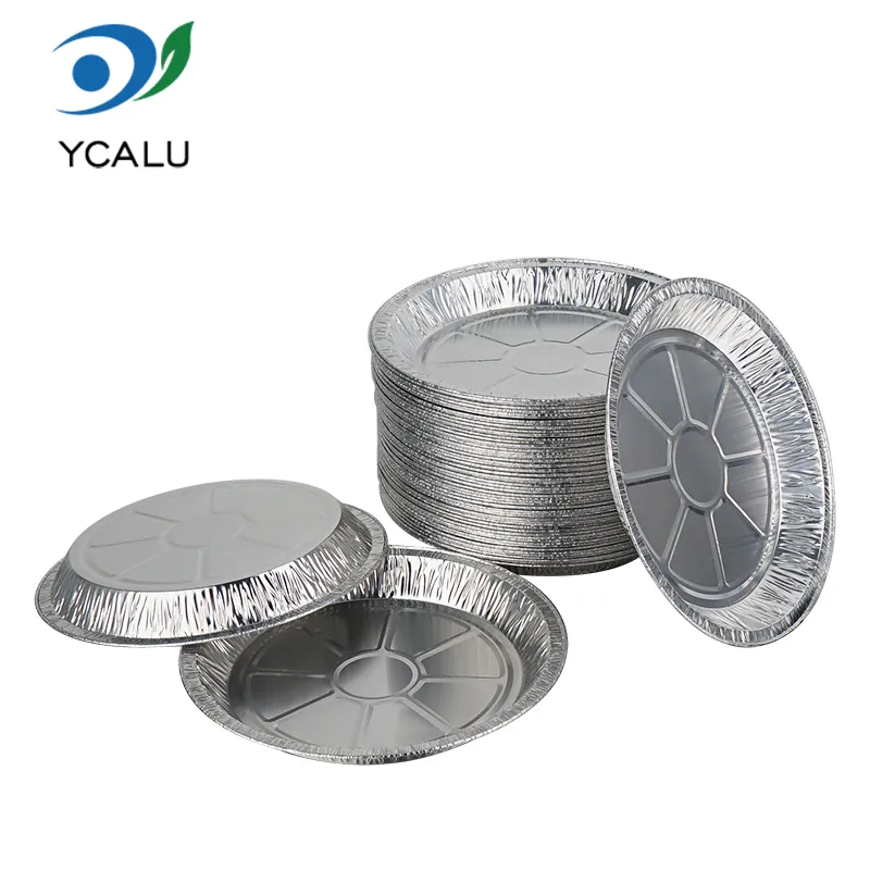 Eco-Friendly Air Fryer Oven Silver Aluminium Foil Wadah Panganan