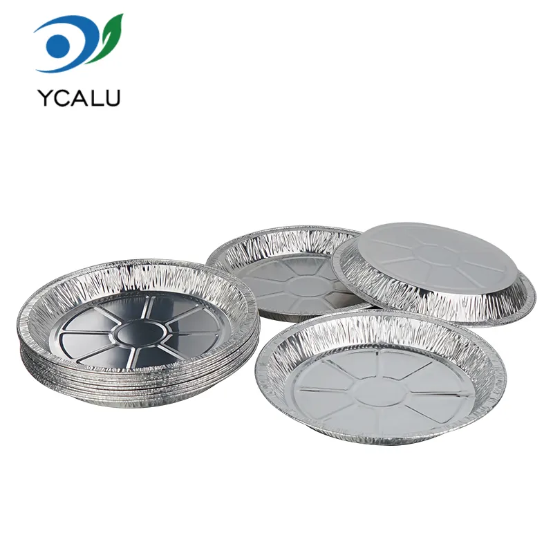 Eco-Friendly Air Fryer Oven Silver Aluminium Foil Wadah Panganan