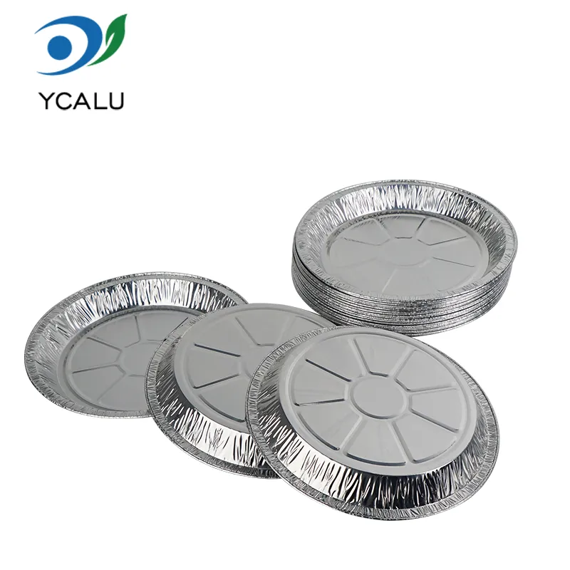Eco-Friendly Air Fryer Oven Silver Aluminium Foil Wadah Panganan