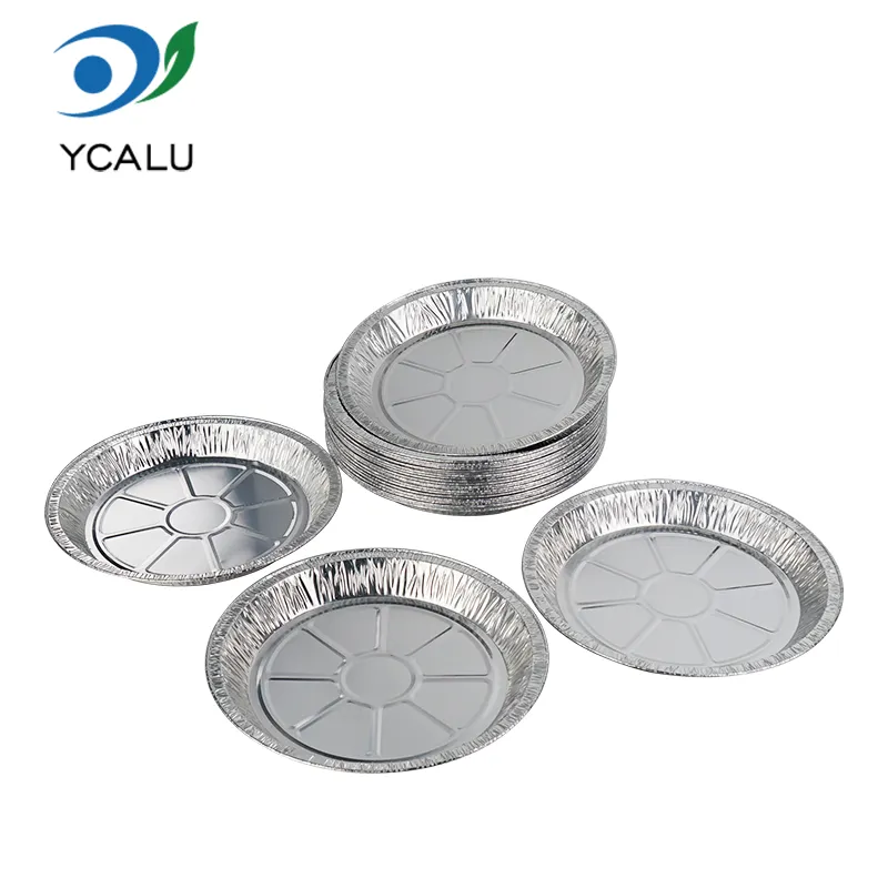 Eco-Friendly Air Fryer Oven Silver Aluminium Foil Wadah Panganan