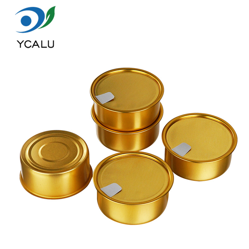 Food Grade Disposable Catering Aluminium Gold Bowl