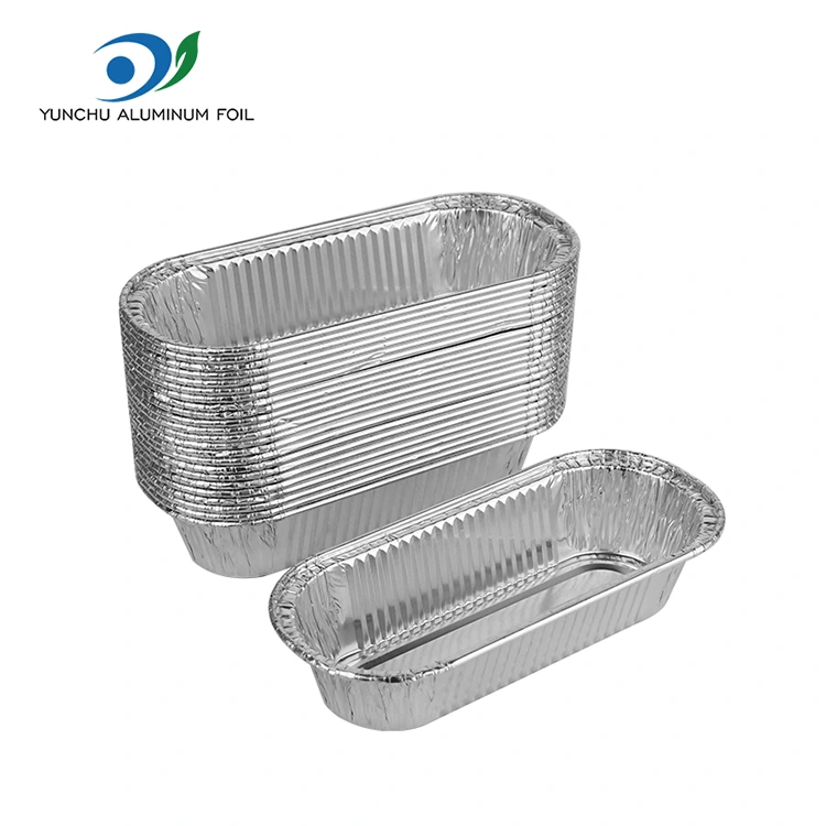 Kontaner Oval Air Fryer Baking Baking Silver Aluminium Foil