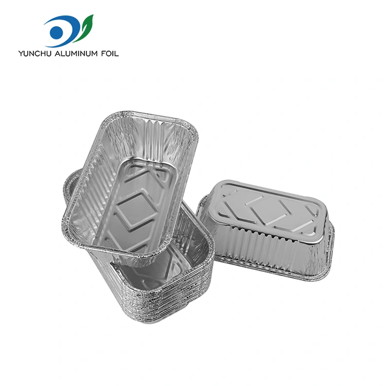 Registranular Air Fryer Panggang Kontainer Foil Aluminium