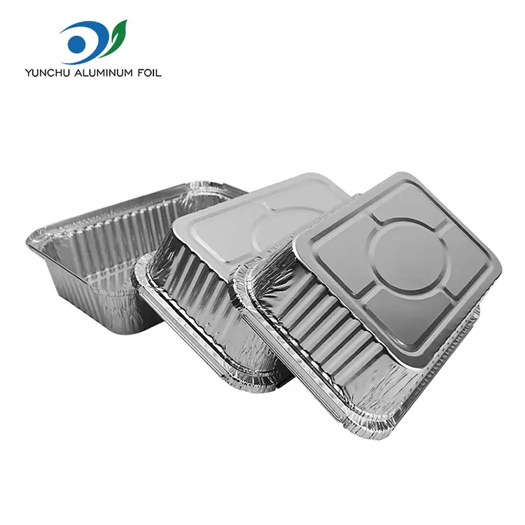 Kontaner AIR Fryer Perak Aluminium Foil Aluminium