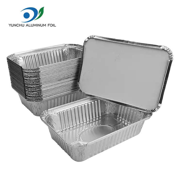 Kontaner AIR Fryer Perak Aluminium Foil Aluminium