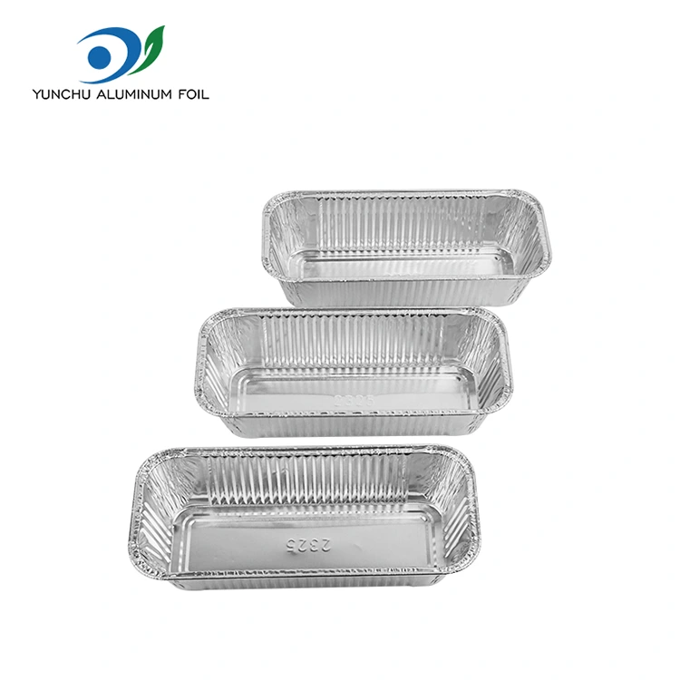 Kontaner Froctangular Humumerum Perak aluminium perak aluminium perak