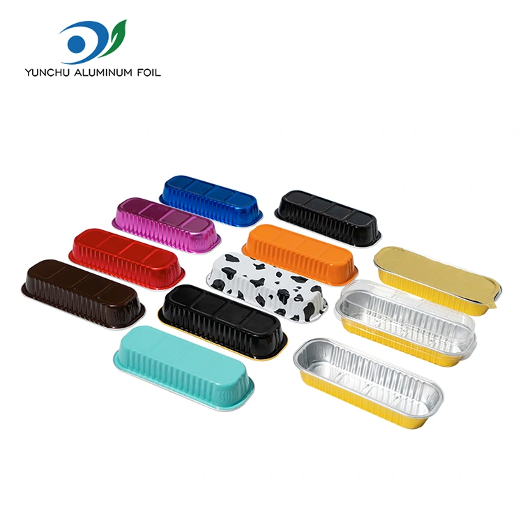 Kontaner Baking Daging Rectangular Fettwall Aluminium Foil