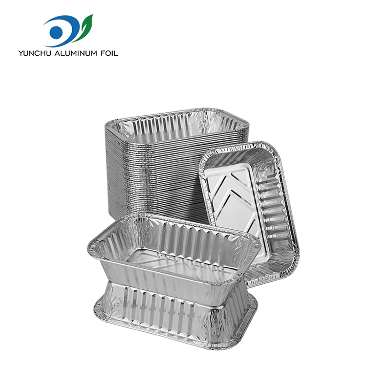 Kontaner Baking Pan Perak Aluminium Foil