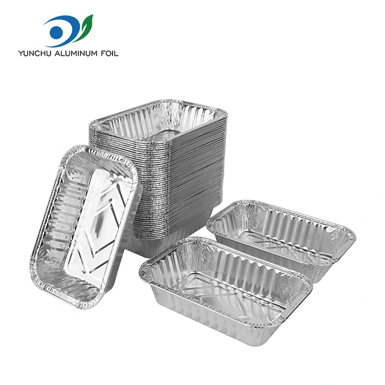 Kontaner Baking Pan Perak Aluminium Foil