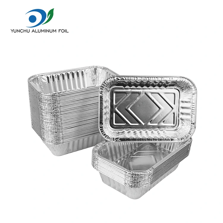 Kontaner Baking Pan Perak Aluminium Foil