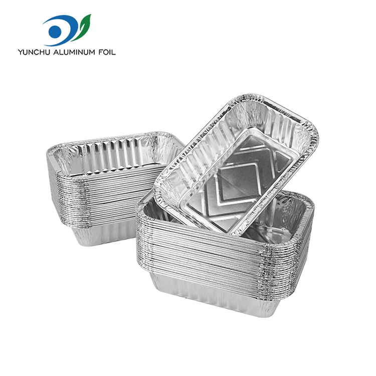 Kontaner Baking Pan Perak Aluminium Foil