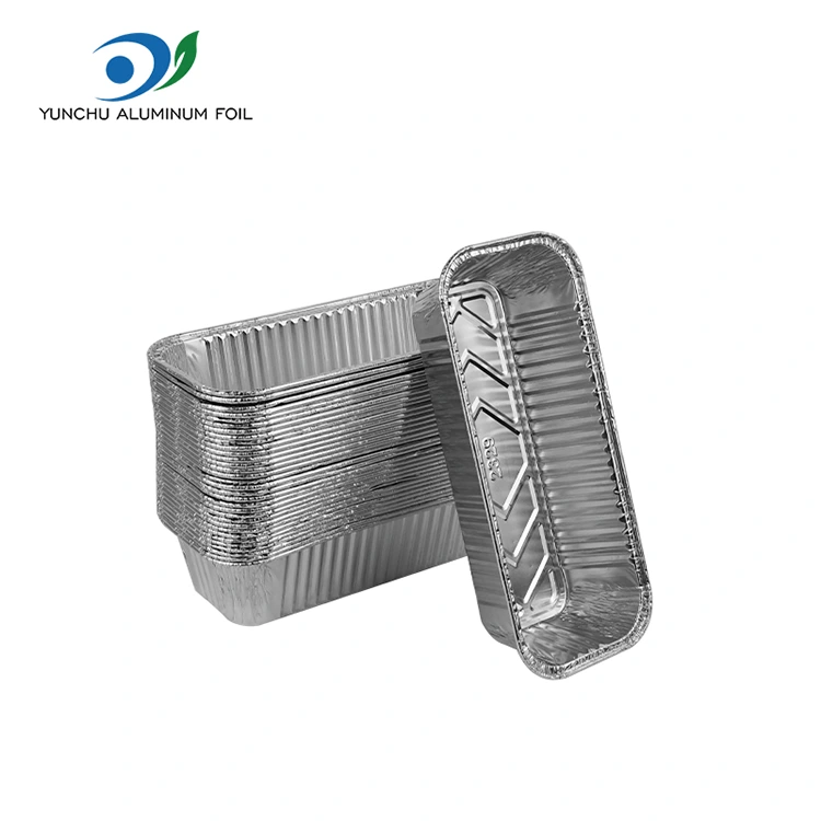 Kontan Baking Roti Panggang Secara Réptangum Perak Aluminium Foil