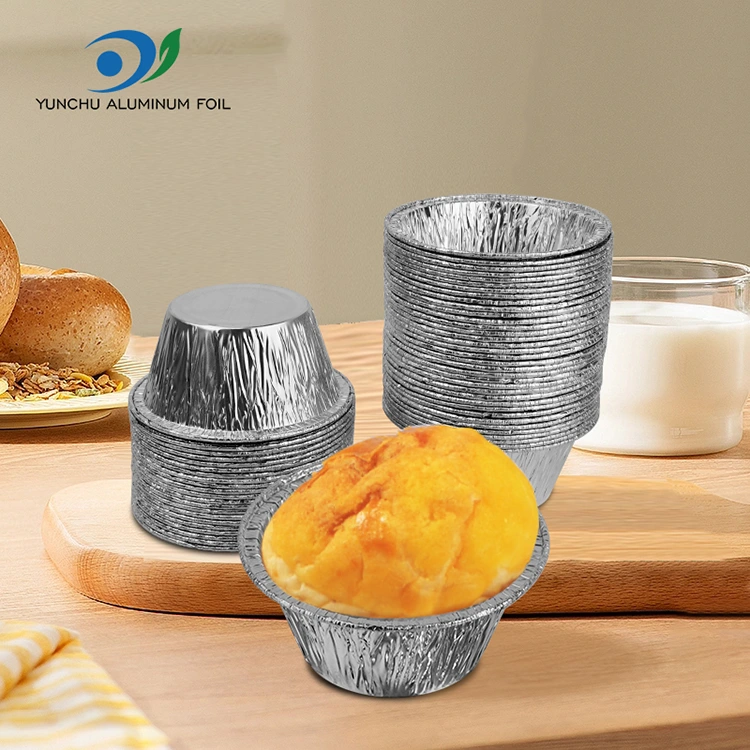 Wadhah panganan bunder perak roti aluminium