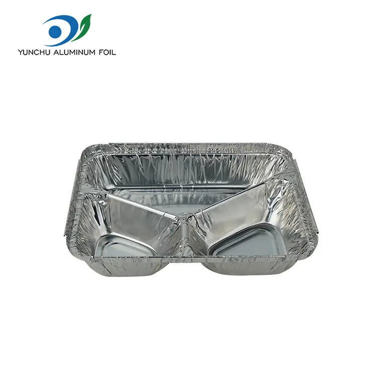 Wadah Takeaway Aluminium Foil Bentuk Khusus Kanggo Kemasan Panganan Wadah Takeaway Aluminium Foil Bentuk Khusus Kanggo Kemasan Panganan