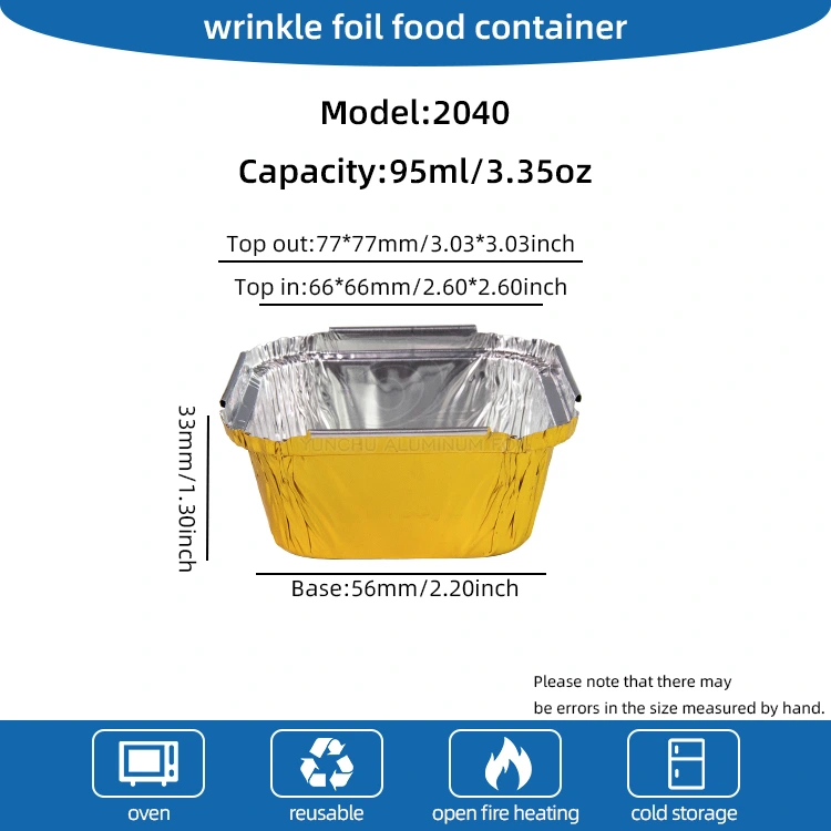 Kontaner Foil Baking Square Squires