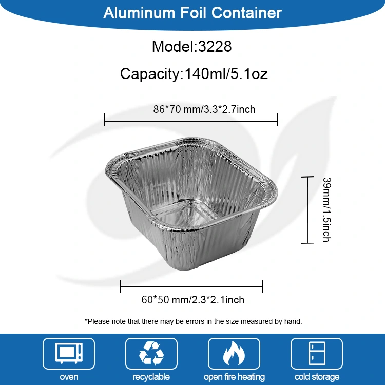Kontaner baking aluminium alunquid fryer salaka aluminium