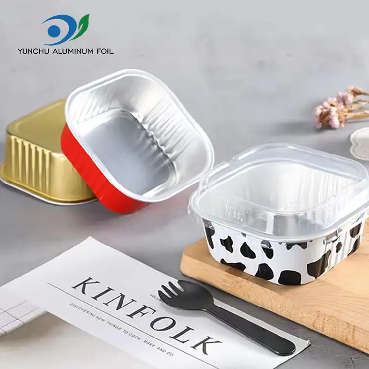 Kontaner Baking Square Square Spesialisasi Aluminium