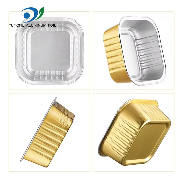 Kontaner Baking Square Square Spesialisasi Aluminium